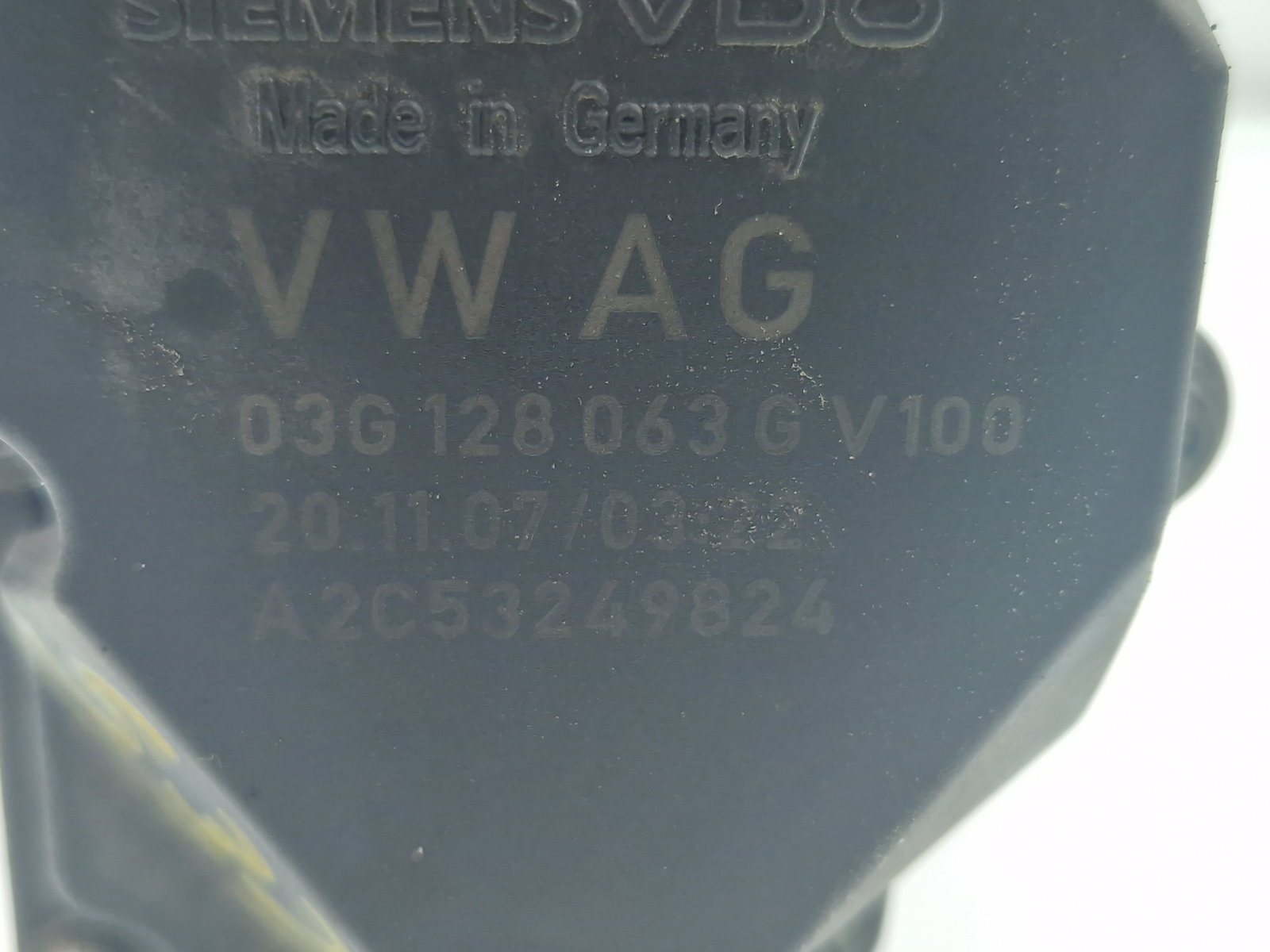 Clapeta acceleratie Volkswagen Golf 5 (1K1) [Fabr 2004-2008] 03G128063G - imagine 6