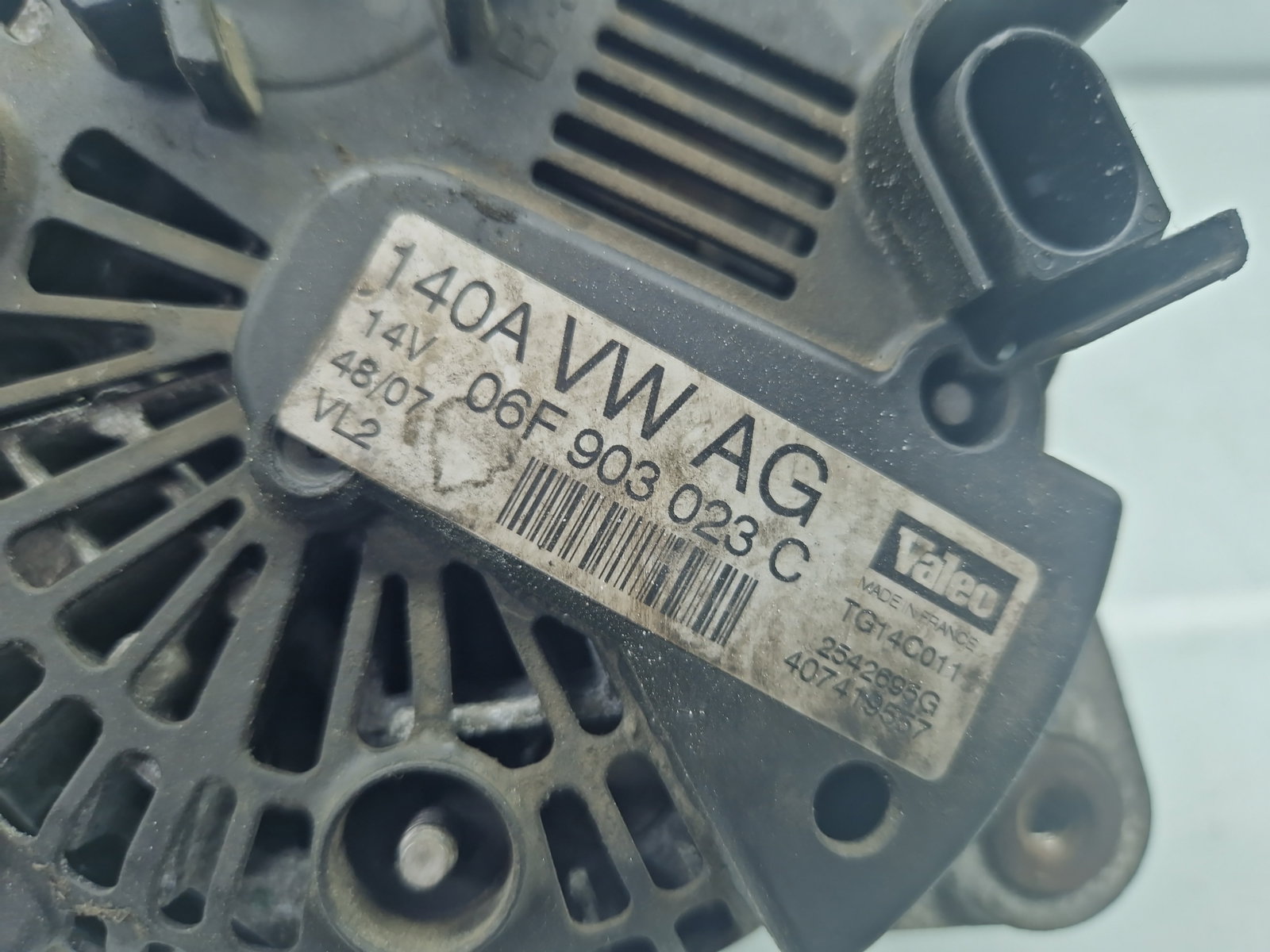 Alternator Volkswagen Golf 5 (1K1) [Fabr 2004-2008] 06F903023C - imagine 5