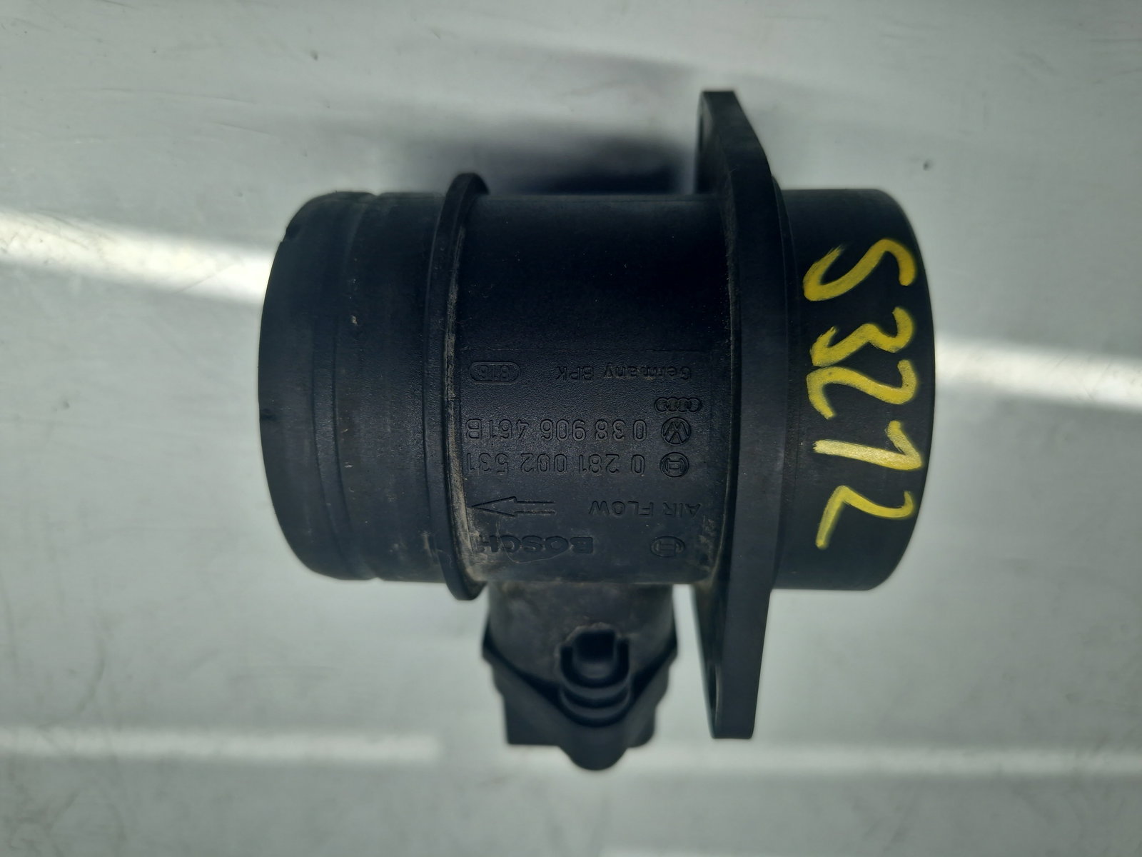 Debitmetru aer Volkswagen Golf 5 (1K1) [Fabr 2004-2008] 038906461B - imagine 1