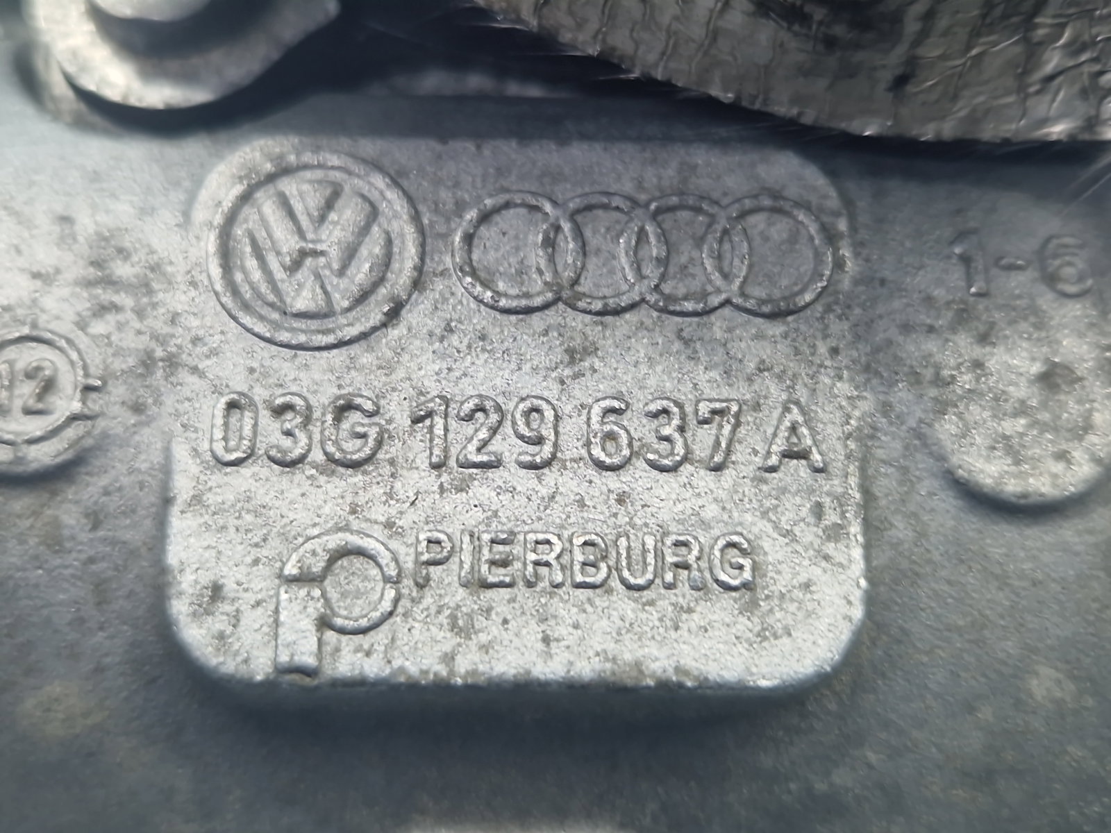 Supapa EGR Volkswagen Golf 5 (1K1) [Fabr 2004-2008] 03G129637A - imagine 6