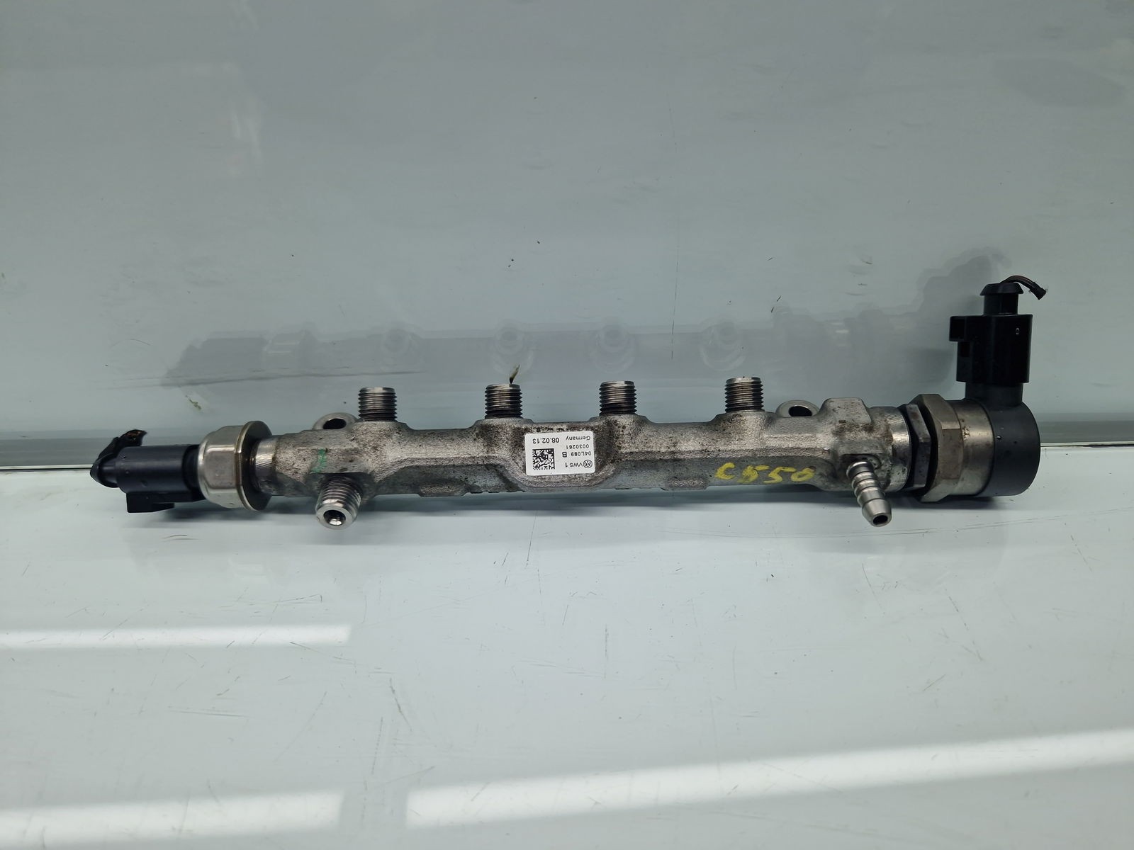 Rampa injectoare Seat Leon (5F1) [Fabr 2012-2018] 04L089B 1.6 TDI CLHA 77KW / 105CP - imagine 5