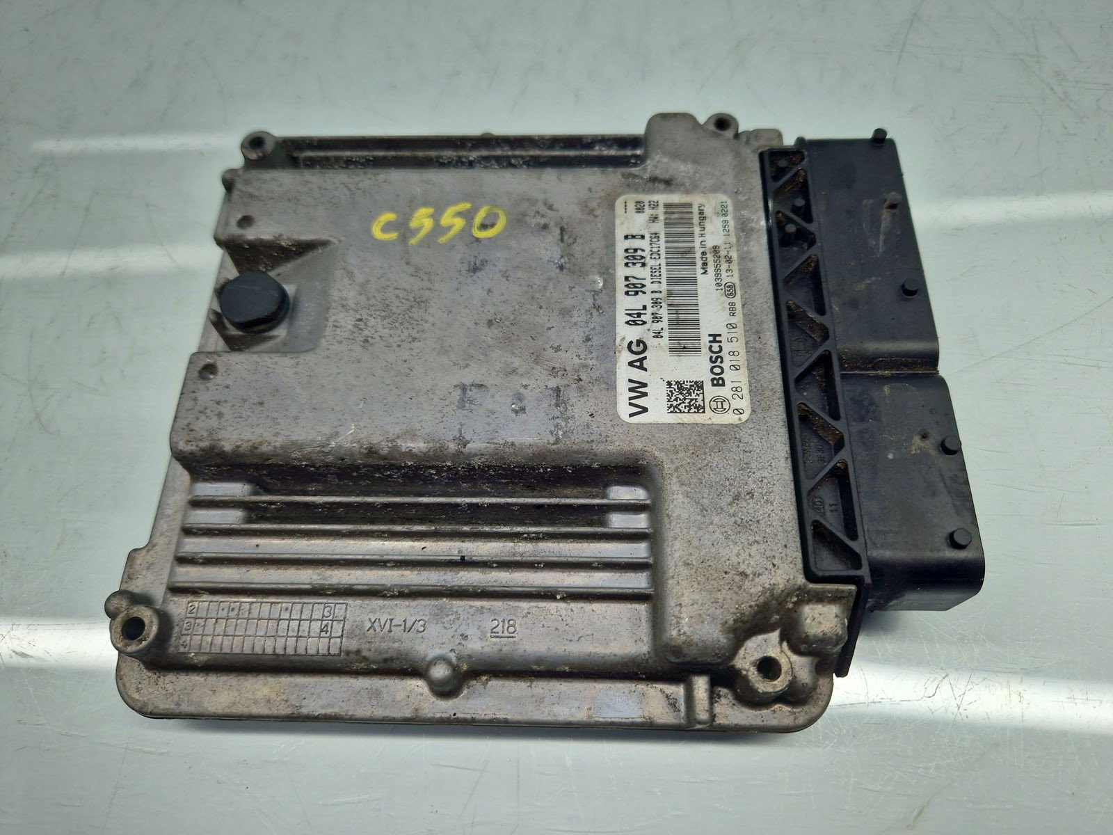 Calculator motor ECU Seat Leon (5F1) [Fabr 2012-2018] 04L907309B 1.6 TDI CLHA 77KW / 105CP - imagine 1