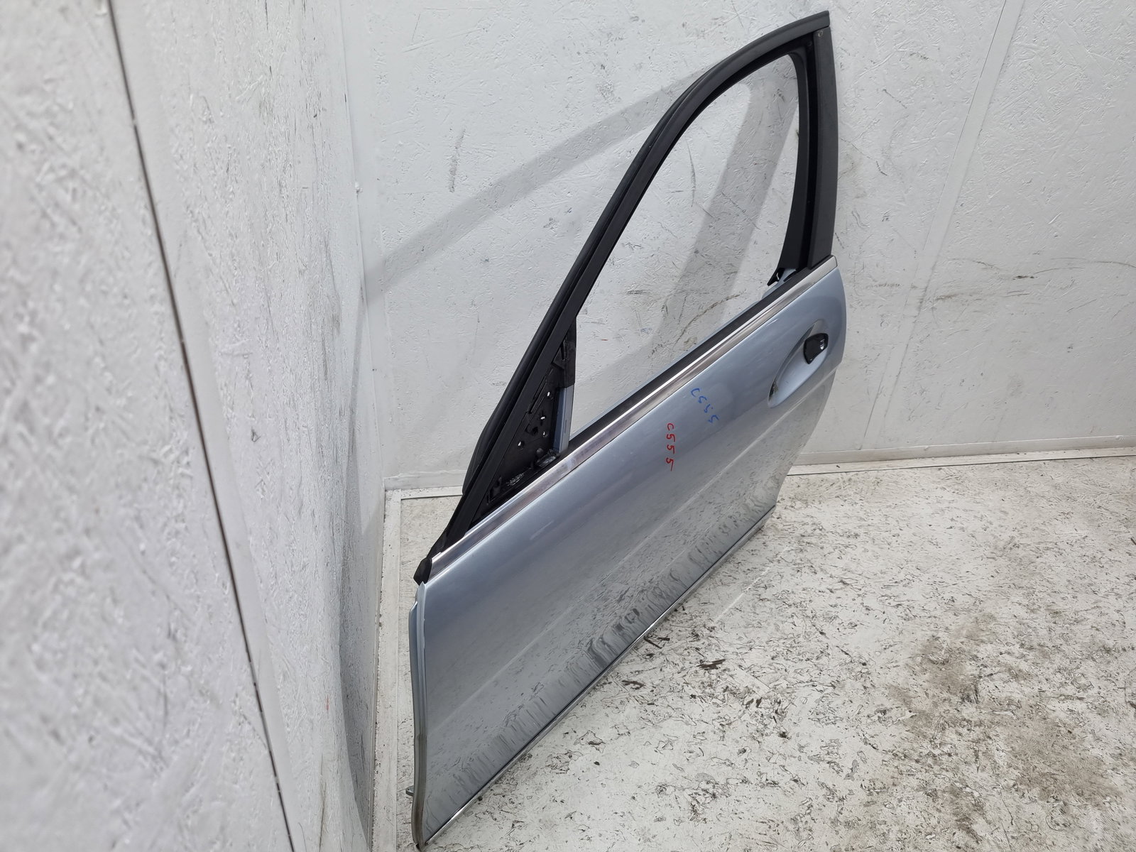 Usa stanga fata Mercedes Clasa C (W204) [Fabr 2007-2014] Berlina Facelift, AMG 988U Argintiu Diamat - imagine 5