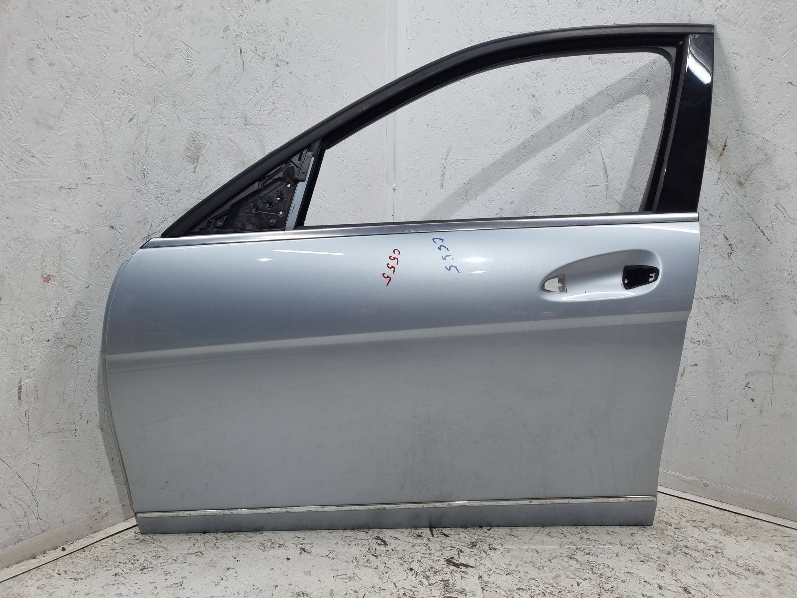 Usa stanga fata Mercedes Clasa C (W204) [Fabr 2007-2014] Berlina Facelift, AMG 988U Argintiu Diamat - imagine 7