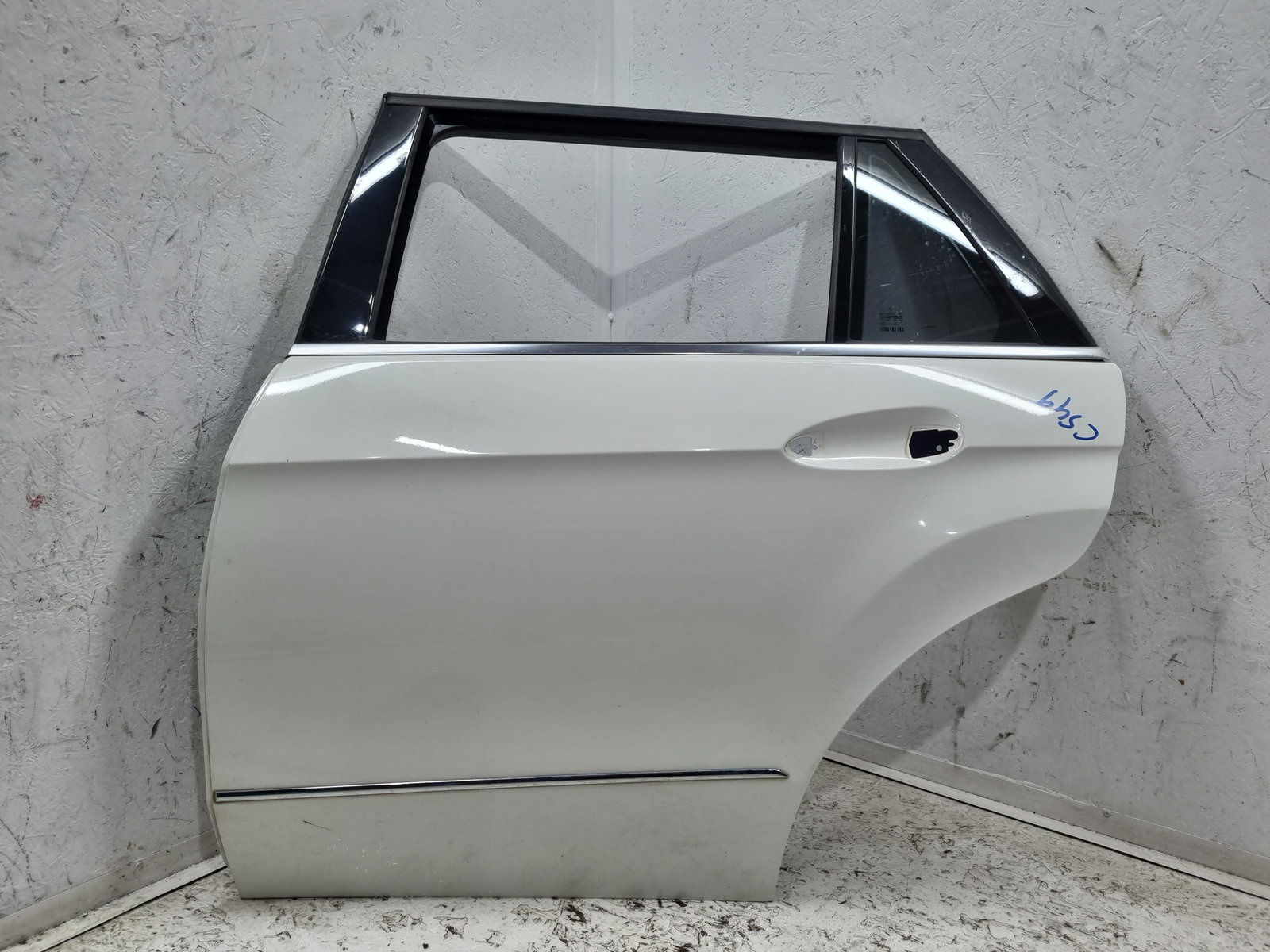 Usa stanga spate Mercedes Clasa E (W212) [Fabr 2009-2016] Break AMG 650U Alb Calcite - imagine 7