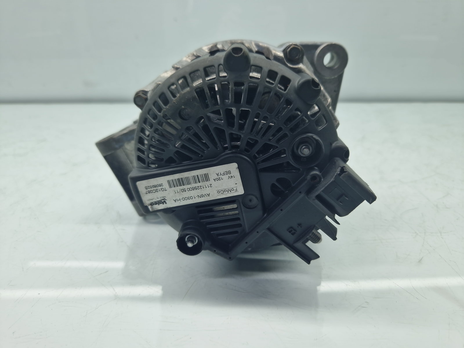 Alternator Ford Fiesta 6 [Fabr 2008-2019] AV6N-10300-HA 1.25 Benz SNJA 60KW / 80CP - imagine 4