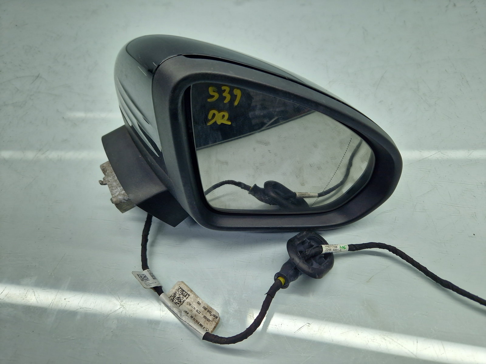 Oglinda dreapta Mercedes Clasa A (W177) [Fabr 2019-2024] Berlina AMG 191U Negru Cosmos - imagine 1