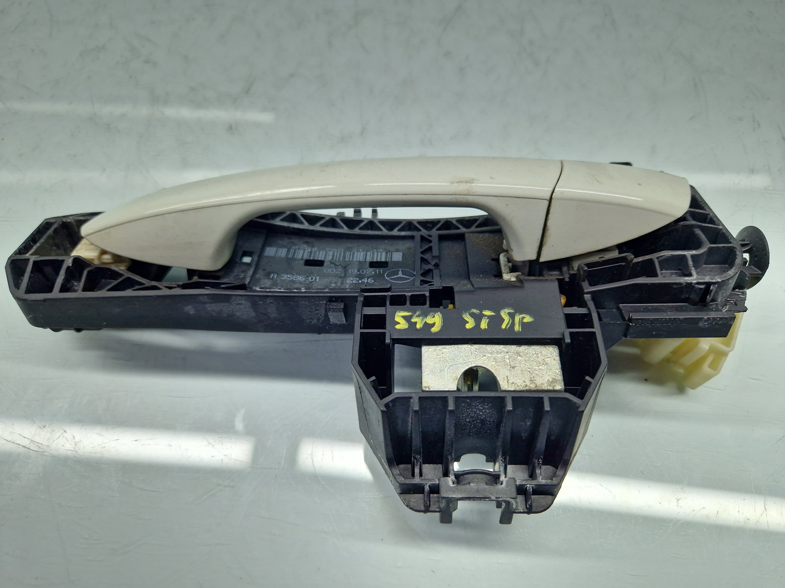 Maner usa stanga spate Mercedes Clasa E (W212) [Fabr 2009-2016] Break AMG 650U Alb Calcite - imagine 1