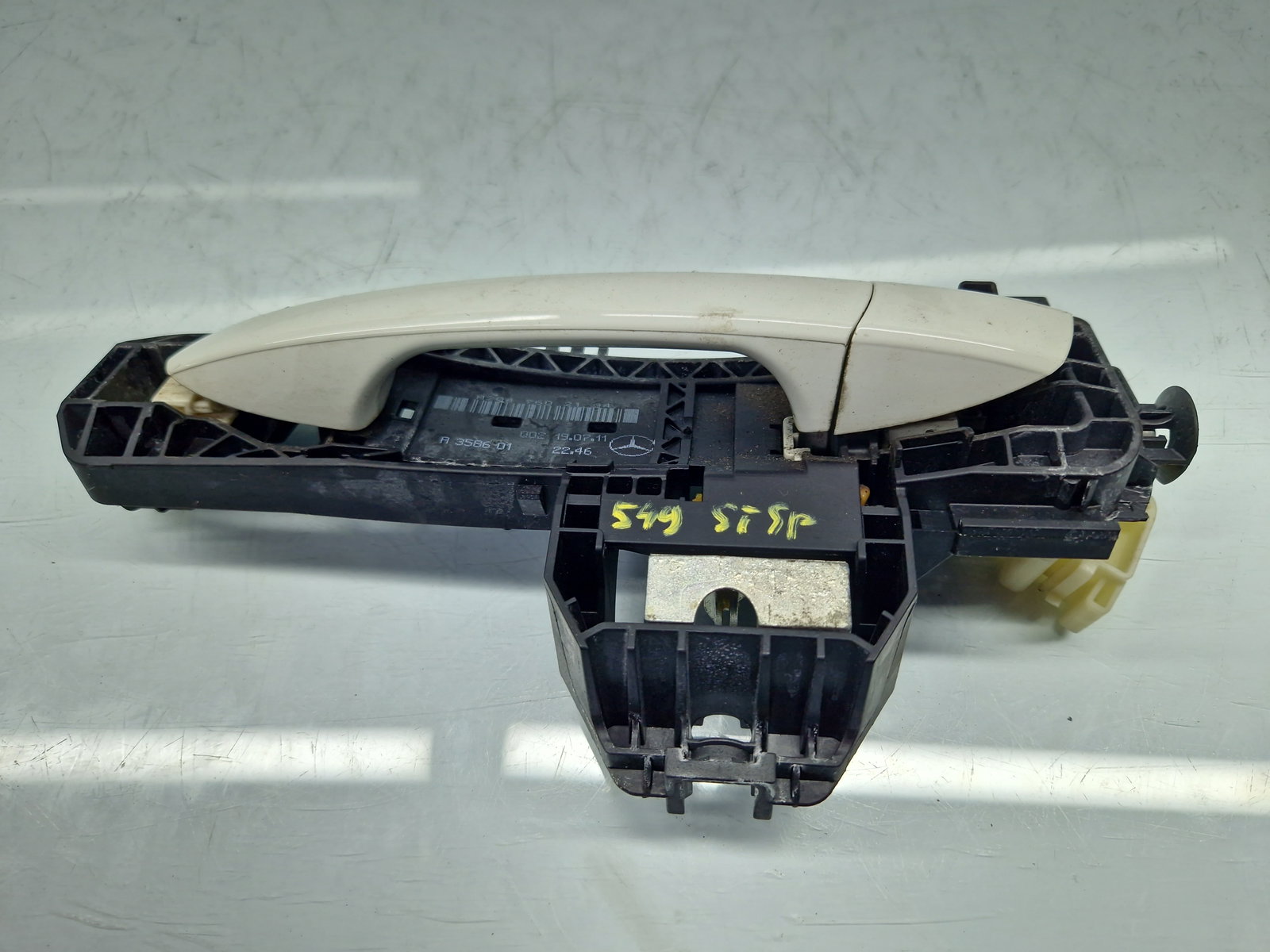 Maner usa stanga spate Mercedes Clasa E (W212) [Fabr 2009-2016] Break AMG 650U Alb Calcite - imagine 4