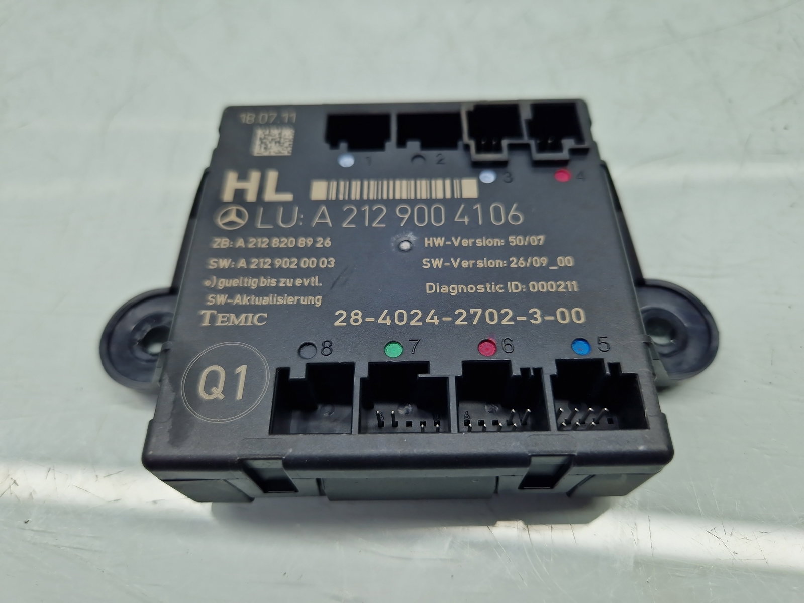 Modul confort Mercedes Clasa E (W212) [Fabr 2009-2016] A2129004106 - imagine 1