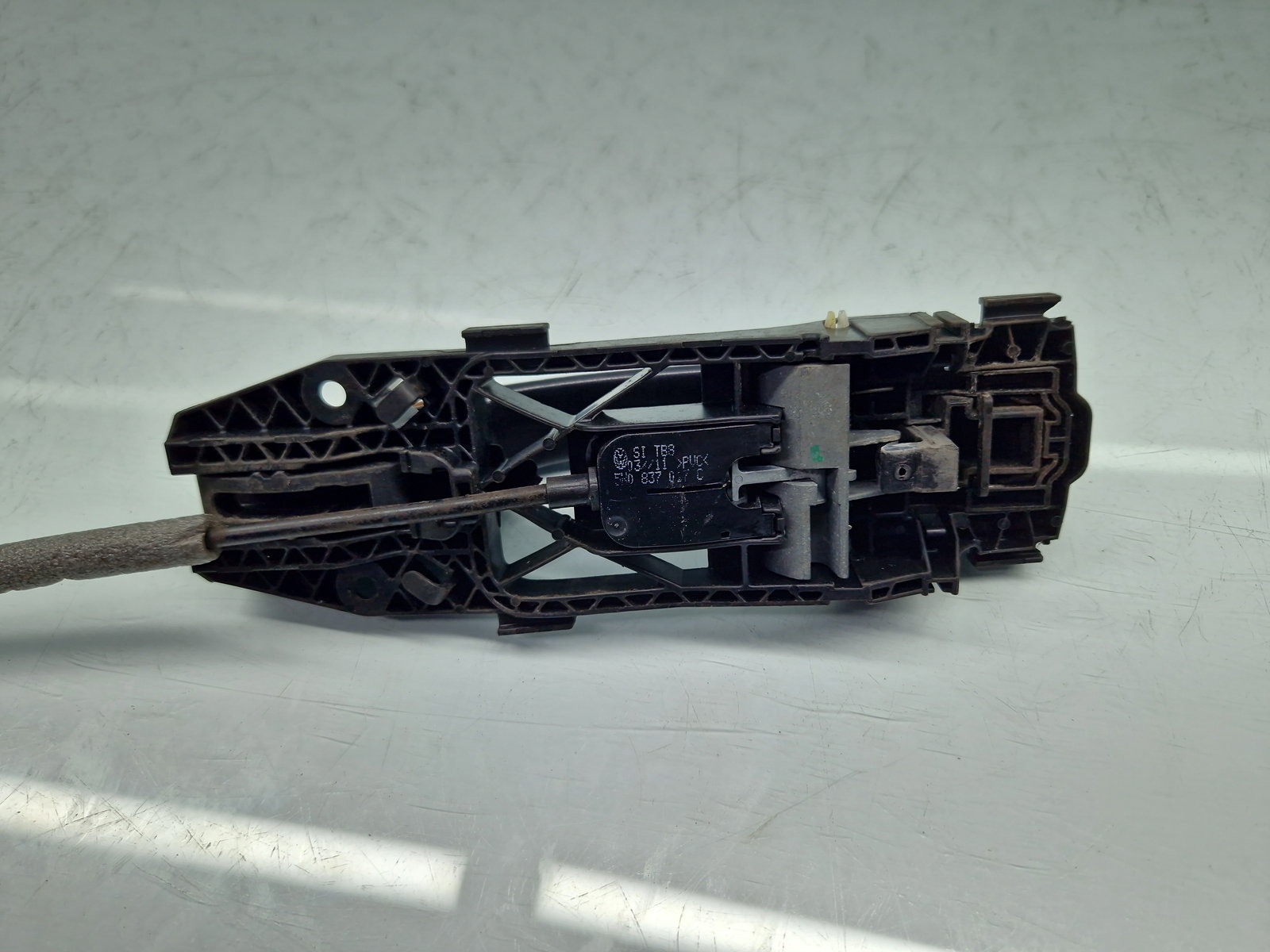 Maner usa stanga spate Volkswagen Golf 6 (5K1) [Fabr 2009-2013] Hatchback LC9X - imagine 3