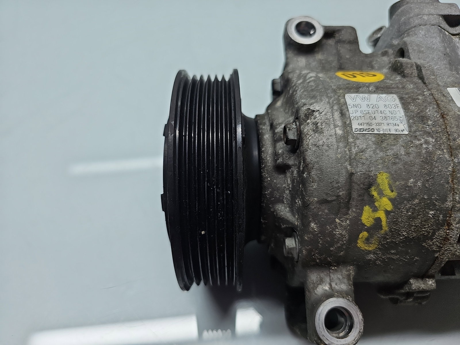 Compresor clima Volkswagen Tiguan (5N) [Fabr 2007-2016] 5N0820803F 2.0 TDI CFFB 103KW / 140CP - imagine 3