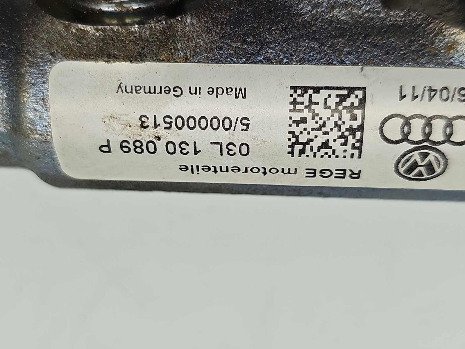 Rampa injectoare Volkswagen Tiguan (5N) [Fabr 2007-2016] 03L130089P 2.0 TDI CFFB 103KW / 140CP - imagine 6