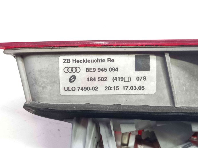 Stop haion dreapta 8E9945094 Audi A4 (8EC, B7) [Fabr 2004-2008] 2.0 BLB
