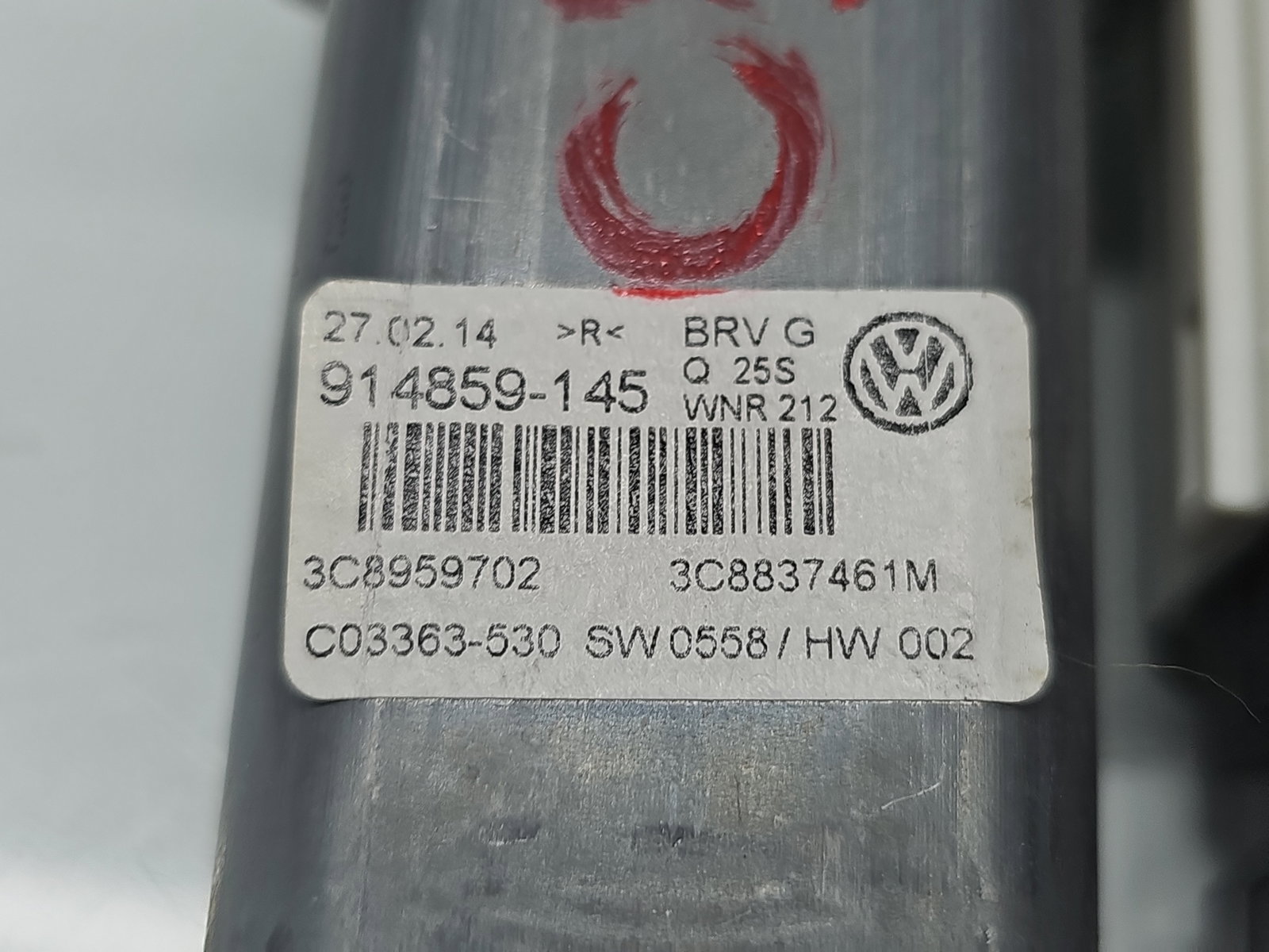 Motoras geam stanga fata Volkswagen Passat CC (358) Facelift [Fabr 2012-2016] 3C8837461M - imagine 5