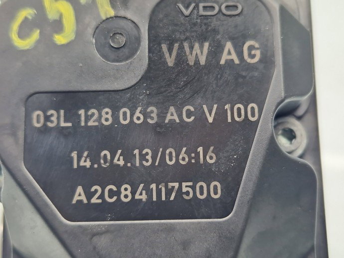 Clapeta acceleratie AUDI A6 (4G5, C7) [Fabr 2011-2017] 03L128063AC 2.0 TDI CFFB 103KW / 140CP