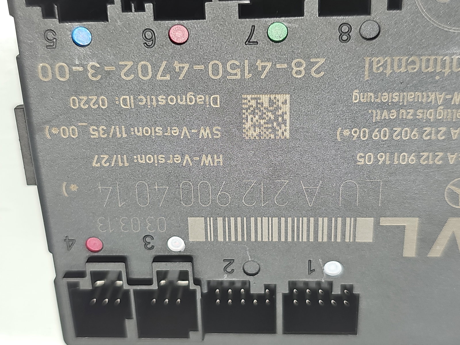 Modul confort Mercedes Clasa C (W204) [Fabr 2007-2014] A2129004014 - imagine 4