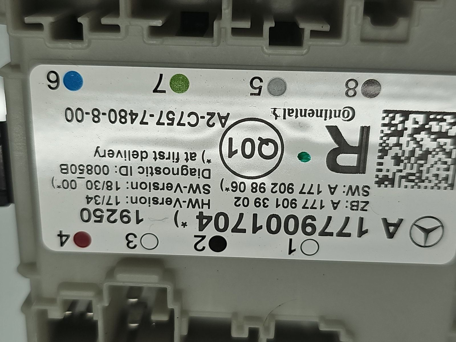 Modul confort Mercedes Clasa A (W177) [Fabr 2019-2024] A1779001704 - imagine 4