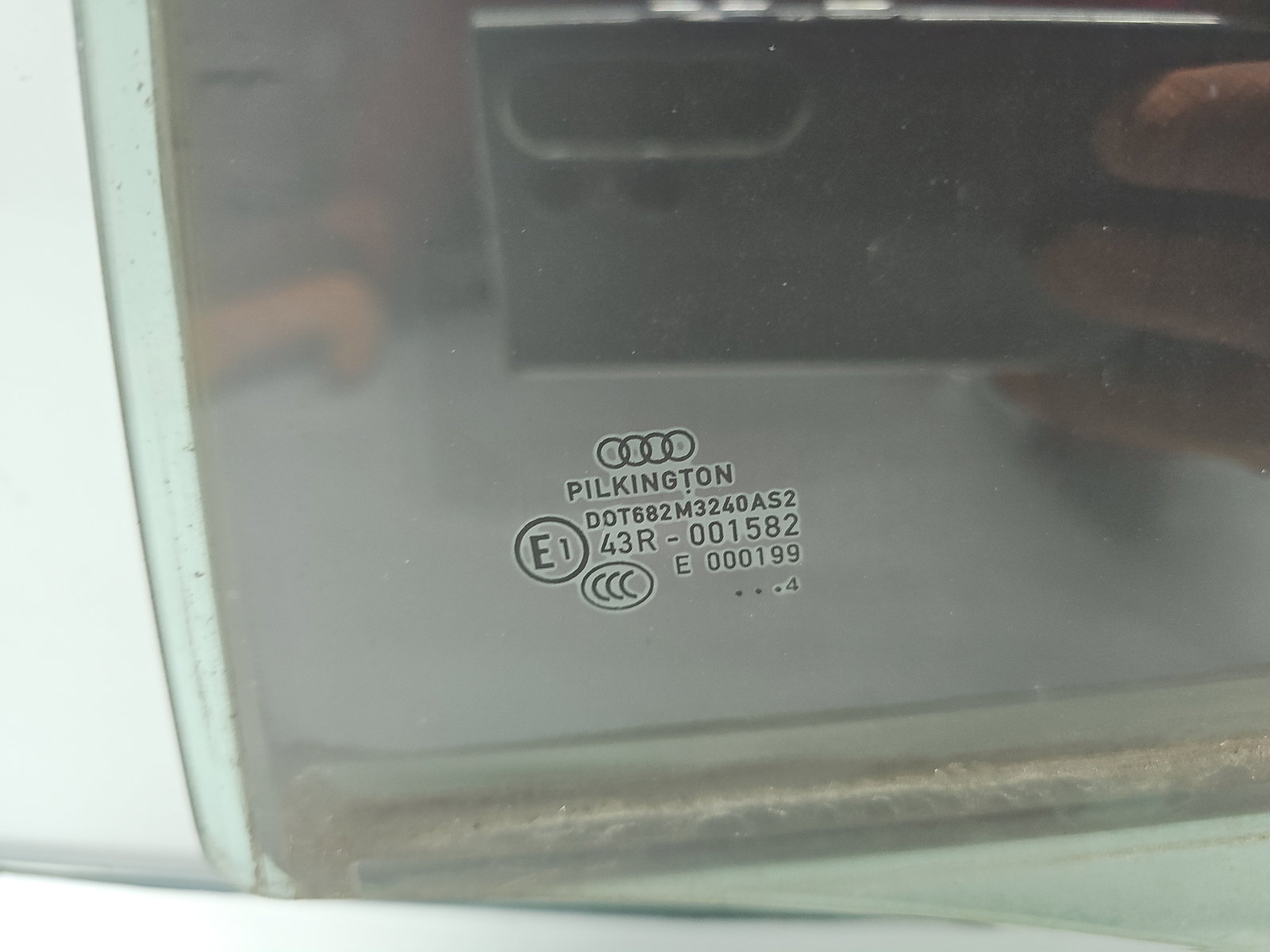 Geam usa stanga spate AUDI A4 (8K2, B8.5) [Fabr 2008-2015] Berlina Facelift OEM - imagine 2