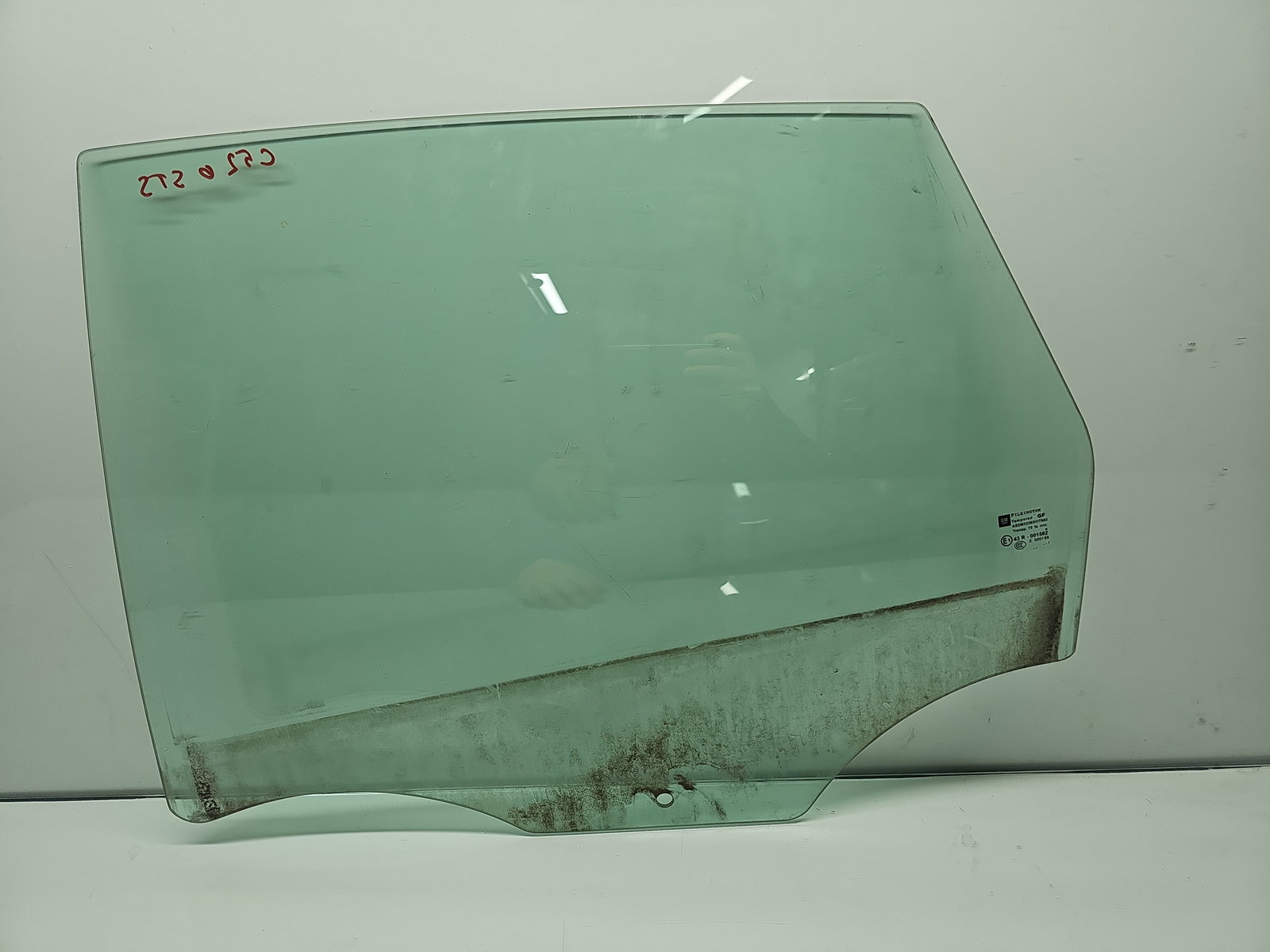 Geam usa stanga spate Opel Astra J [Fabr 2009-2015] OEM - imagine 1