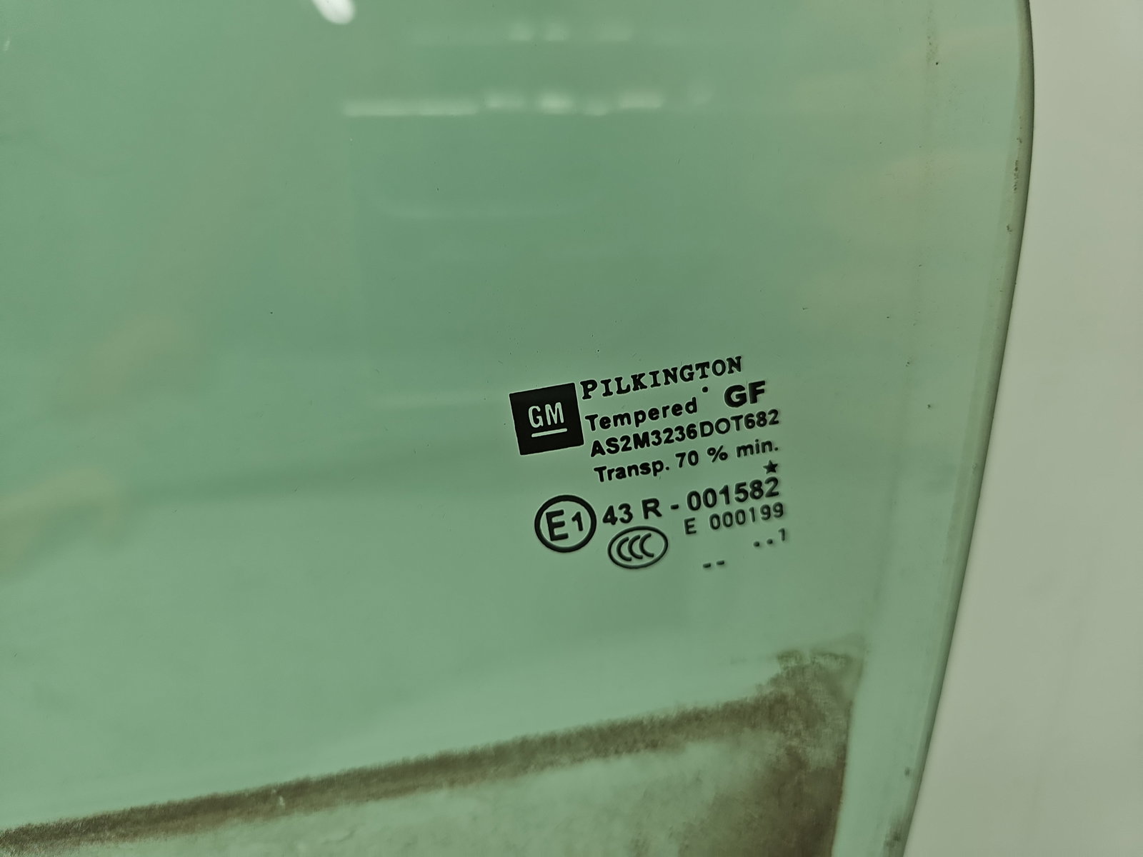 Geam usa stanga spate Opel Astra J [Fabr 2009-2015] OEM - imagine 2