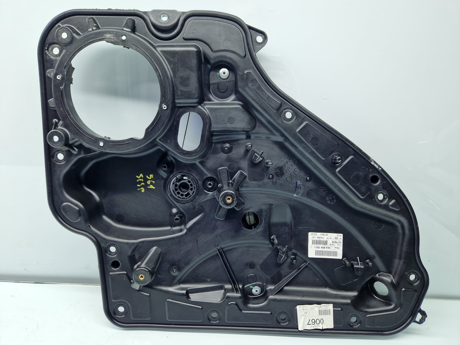 Macara electrica geam stanga spate Volkswagen Golf 6 (5K1) [Fabr 2009-2013] Hatchback 5K4839729J - imagine 1