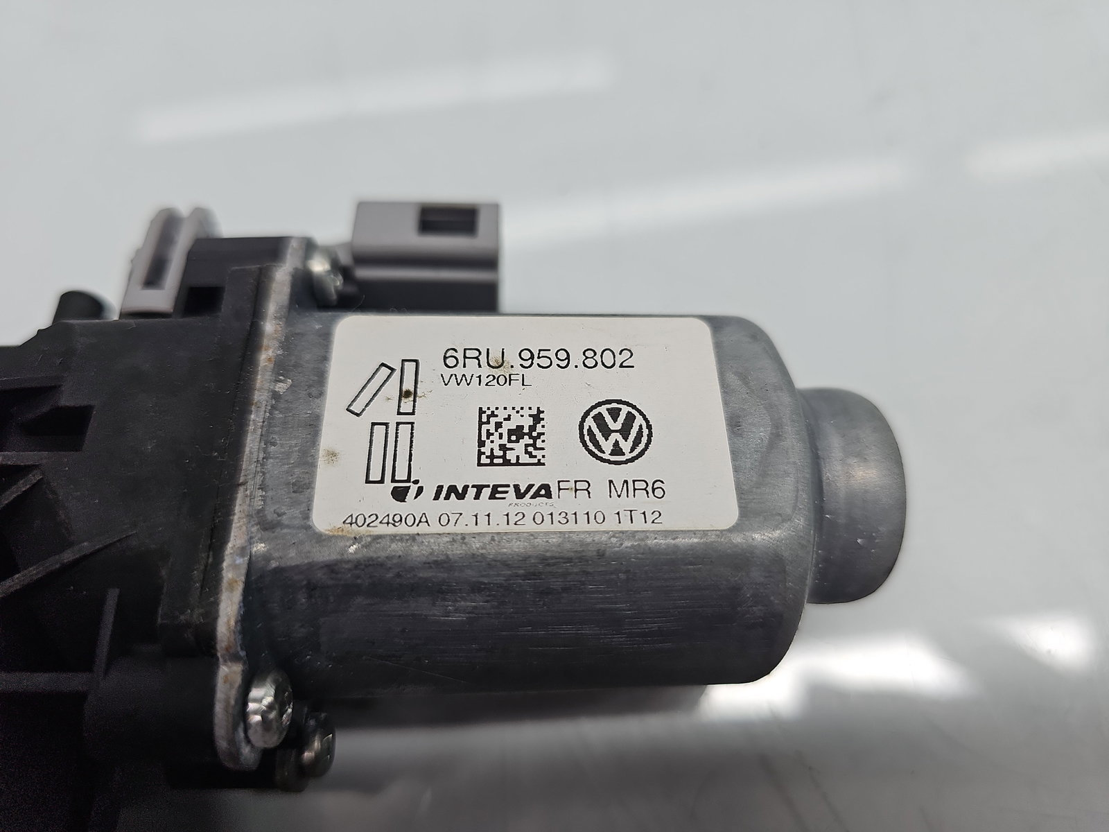 Motoras geam stanga fata Volkswagen UP [Fabr 2011-2019] 6RU959802 - imagine 5