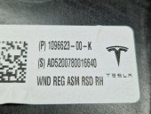 Macara electrica geam dreapta spate TESLA Model 3 [Fabr 2020-2025] 1096623-00-K