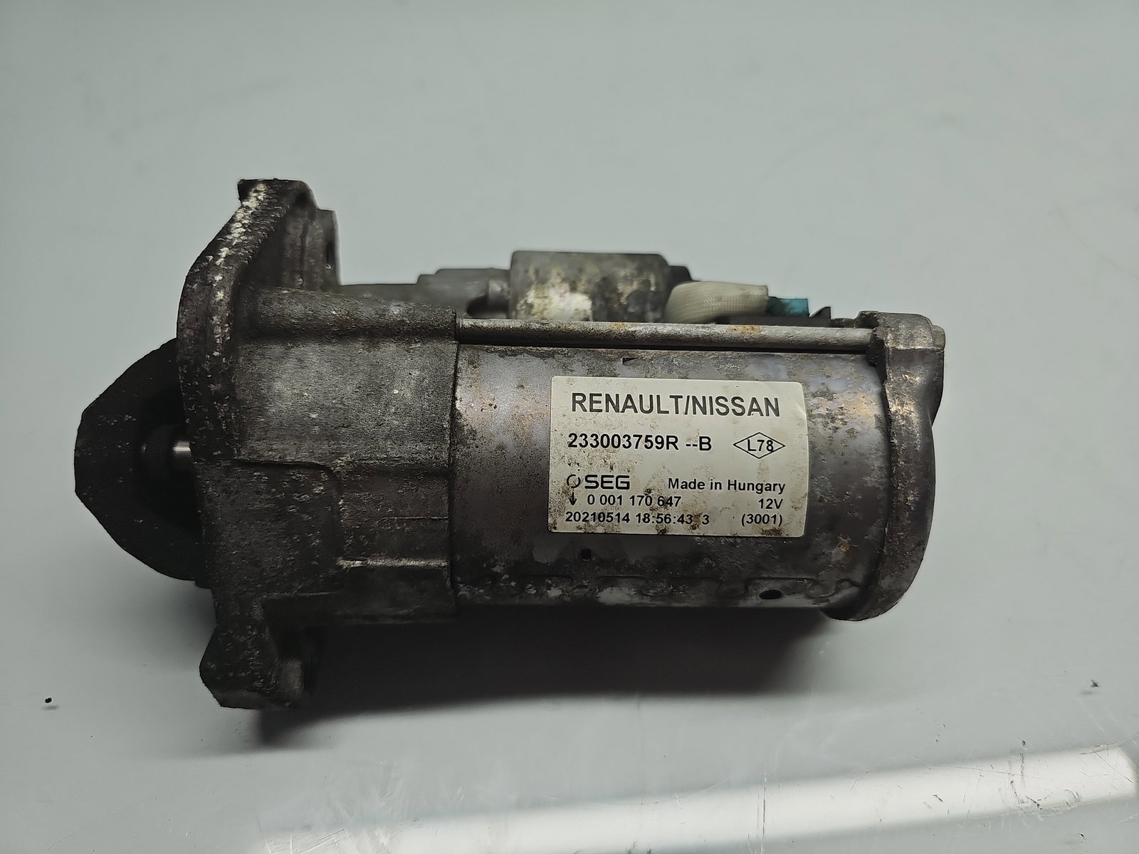 Electromotor Dacia Duster 2 [Fabr 2017-2023] 233003759R 1.5 DCI K9K872 85KW / 115CP - imagine 1