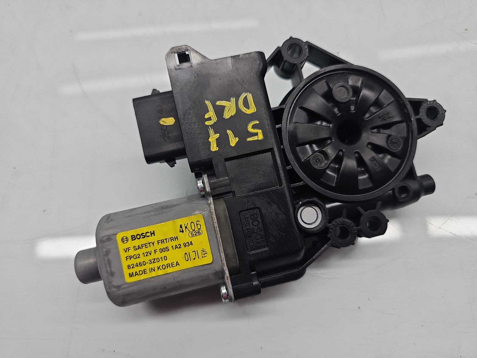 Motoras geam dreapta fata Hyundai i40 Wagon [Fabr 2012-2019] 82460-3Z010 - imagine 4