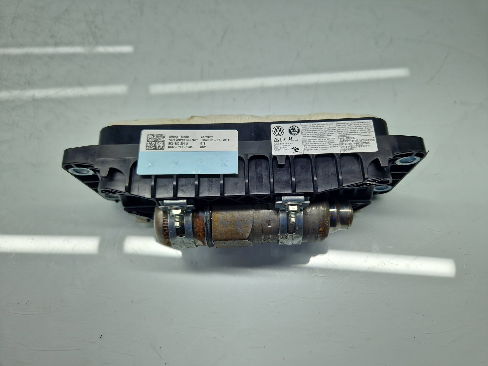 Airbag pasager Volkswagen Golf 6 (5K1) [Fabr 2009-2013] 5K0880204A - imagine 3