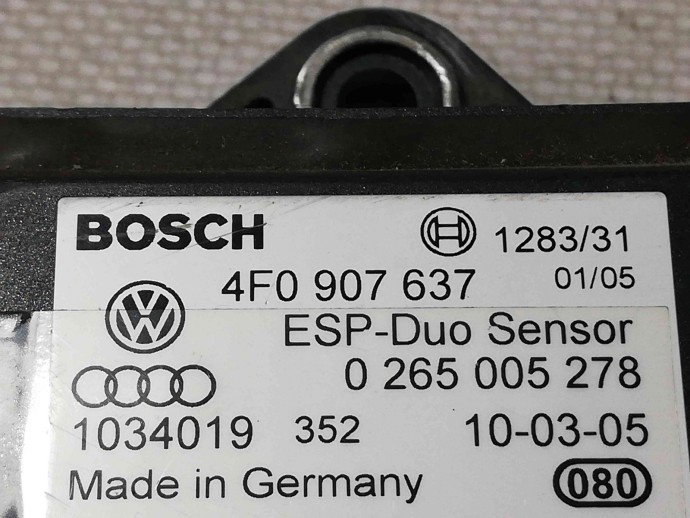 Modul ESP 4F0907637 Audi A4 (8EC, B7) [Fabr 2004-2008] 2.0 BLB