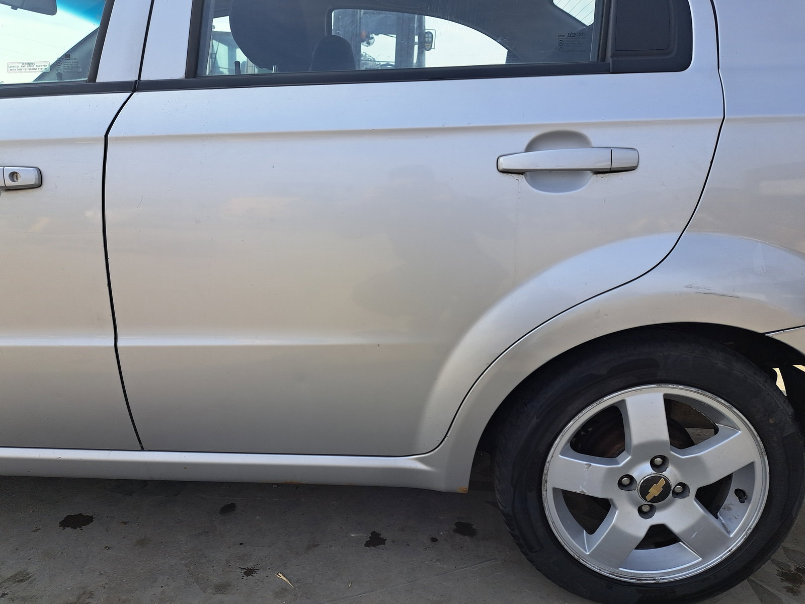 Usa stanga spate Chevrolet Aveo (T250, T255) [Fabr 2003-2011] Berlina GRI - imagine 4