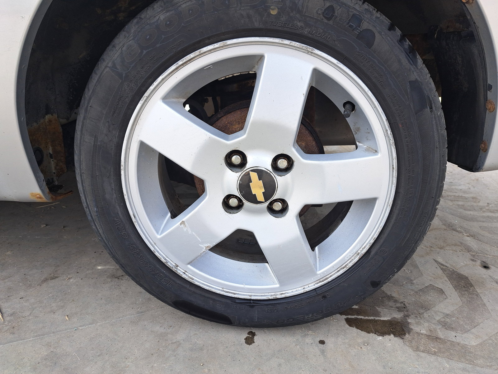 Set jante aliaj Chevrolet Aveo (T250, T255) [Fabr 2003-2011] Berlina - imagine 2