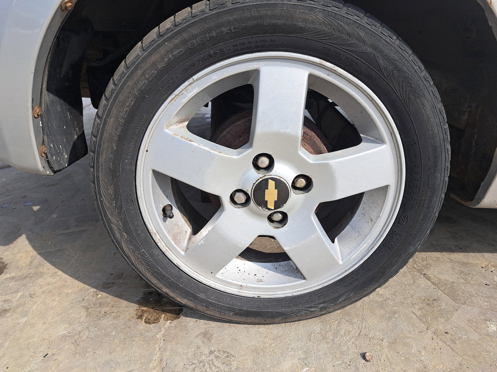 Set jante aliaj Chevrolet Aveo (T250, T255) [Fabr 2003-2011] Berlina - imagine 6