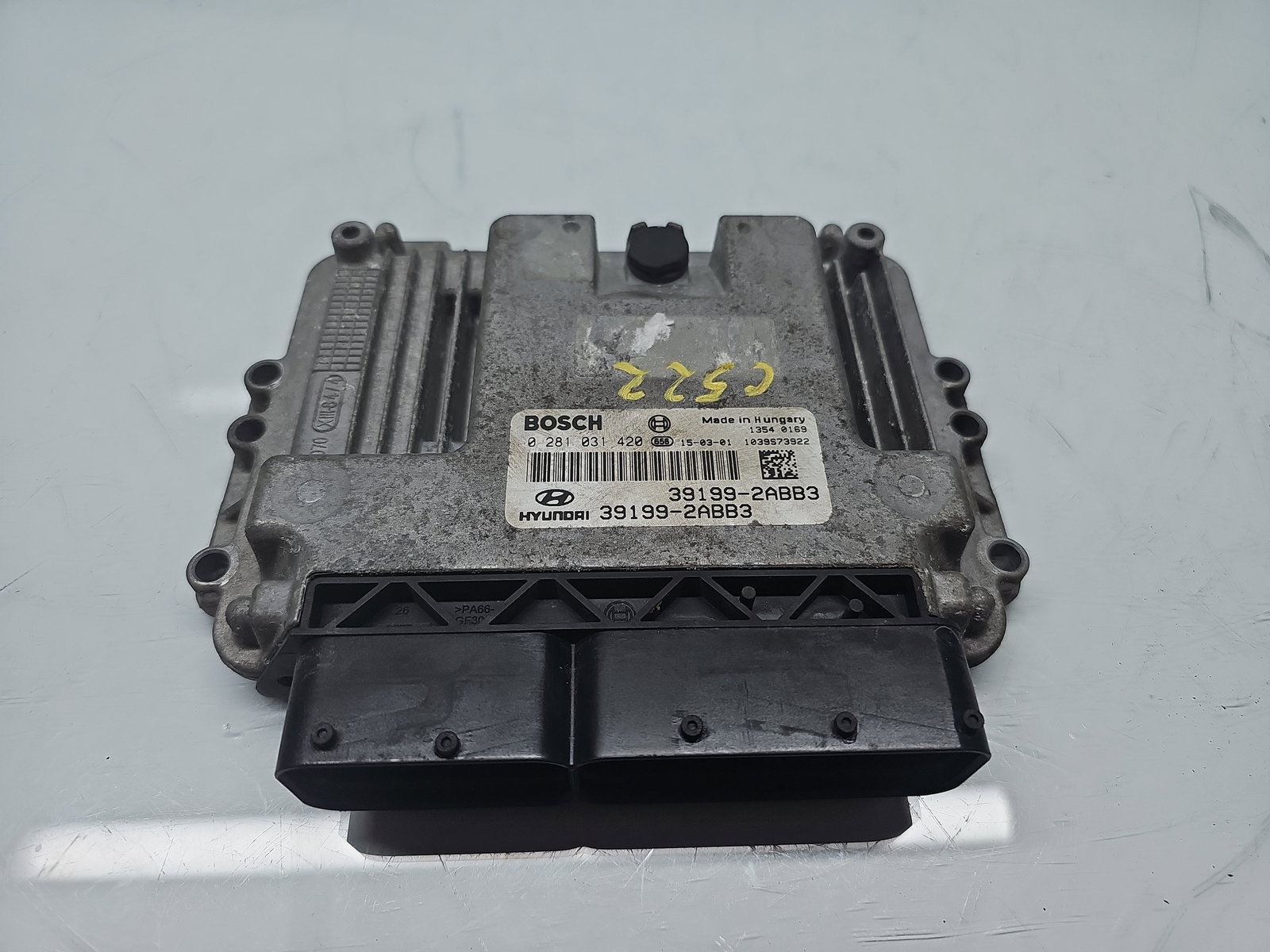 Calculator motor ECU Hyundai ix35 (LM) [Fabr 2010-2017] 39199-2ABB3 1.7 CRDI D4FD 85KW / 115CP - imagine 1
