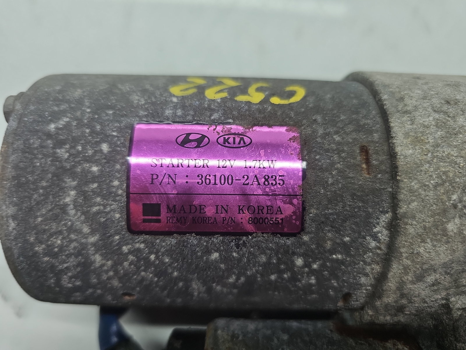 Electromotor Hyundai ix35 (LM) [Fabr 2010-2017] 36100-2A835 1.7 CRDI D4FD 85KW / 115CP - imagine 5