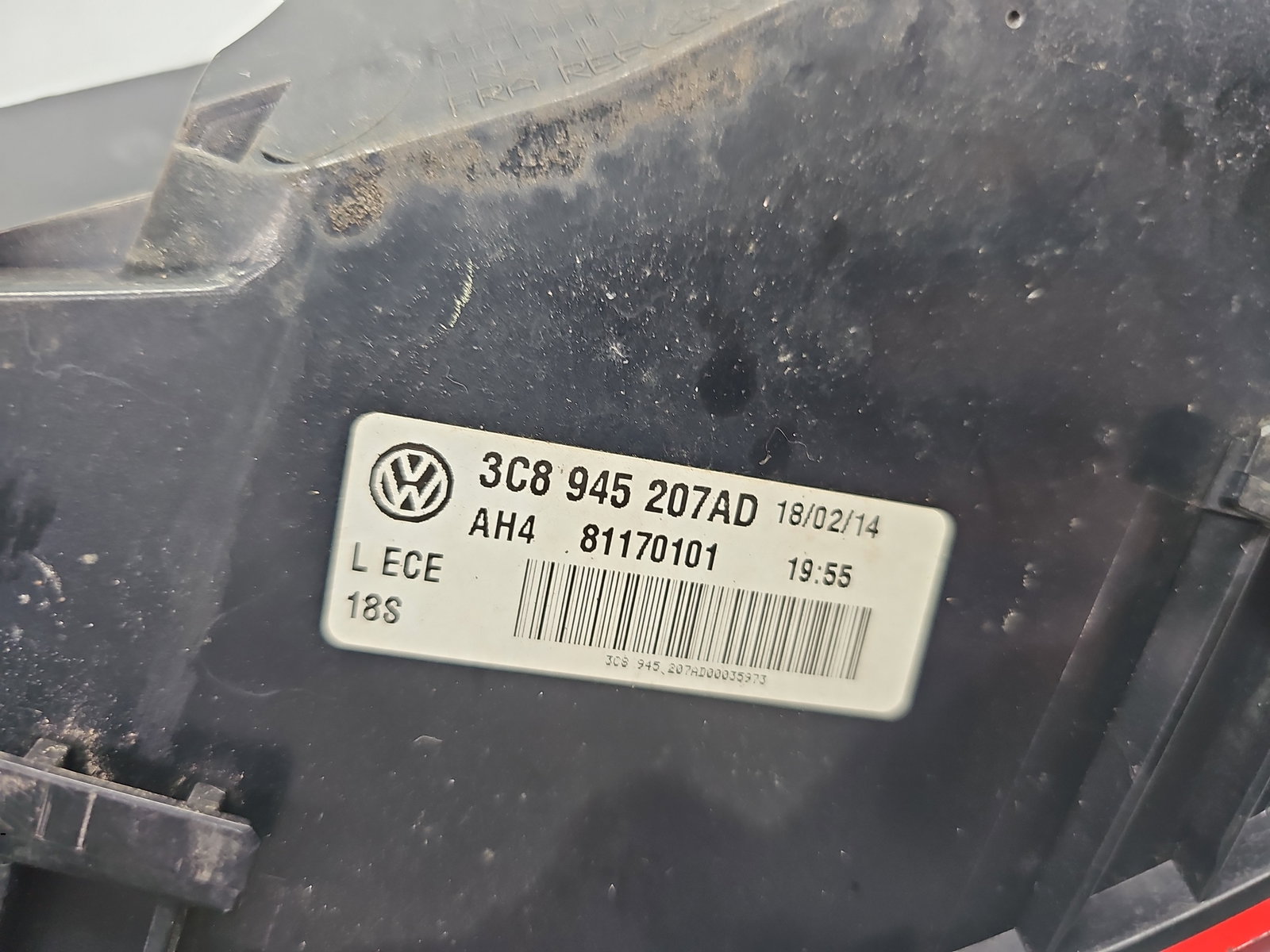 Stop aripa stanga Volkswagen Passat CC (358) Facelift [Fabr 2012-2016] 3C8945207AD - imagine 5