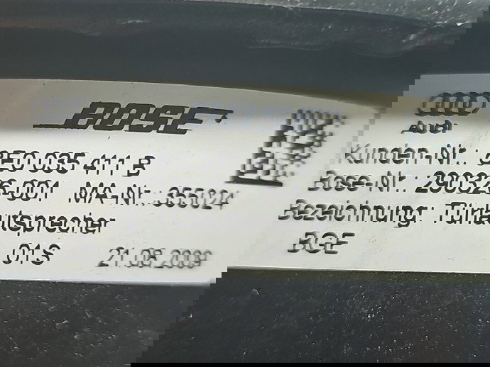 Boxa stanga fata AUDI A3 (8P1) [Fabr 2003-2012] 8E0035411B