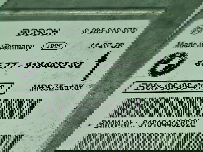 Calculator airbag Bmw 3 (E91) [Fabr 2005-2011] 6577-9184432-02 2.0 N47D20 135KW / 184CP