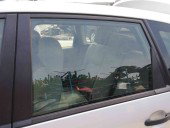 Geam usa stanga spate OEM Ford Fiesta 5 [Fabr 2001-2010] 1.3