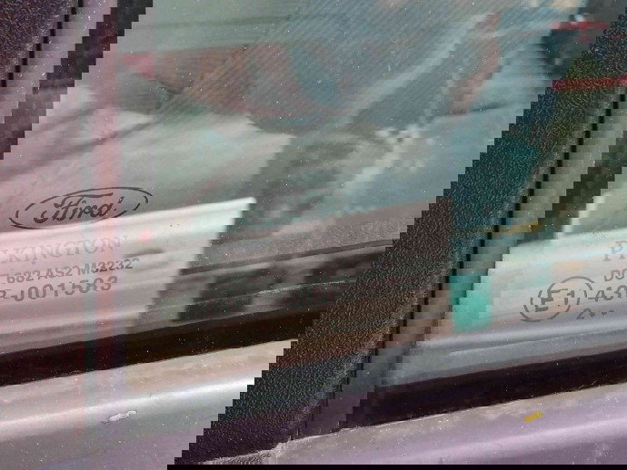 Geam usa stanga spate OEM Ford Fiesta 5 [Fabr 2001-2010] 1.3