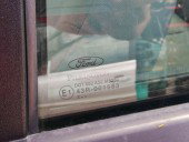 Geam usa stanga spate OEM Ford Fiesta 5 [Fabr 2001-2010] 1.3