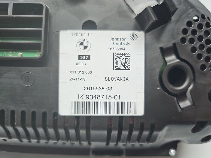 Ceas bord Bmw 5 (F10) [Fabr 2011-2016] 2615538-03