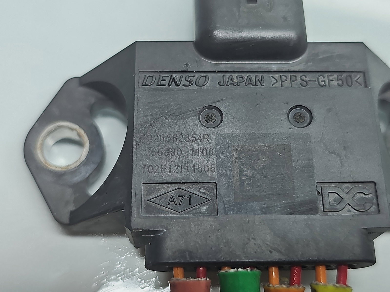 Senzor temperatura gaze Renault Megane 4 [Fabr 2015-prezent] 226582354R 1.5 DCI K9K872 85KW / 115CP - imagine 2