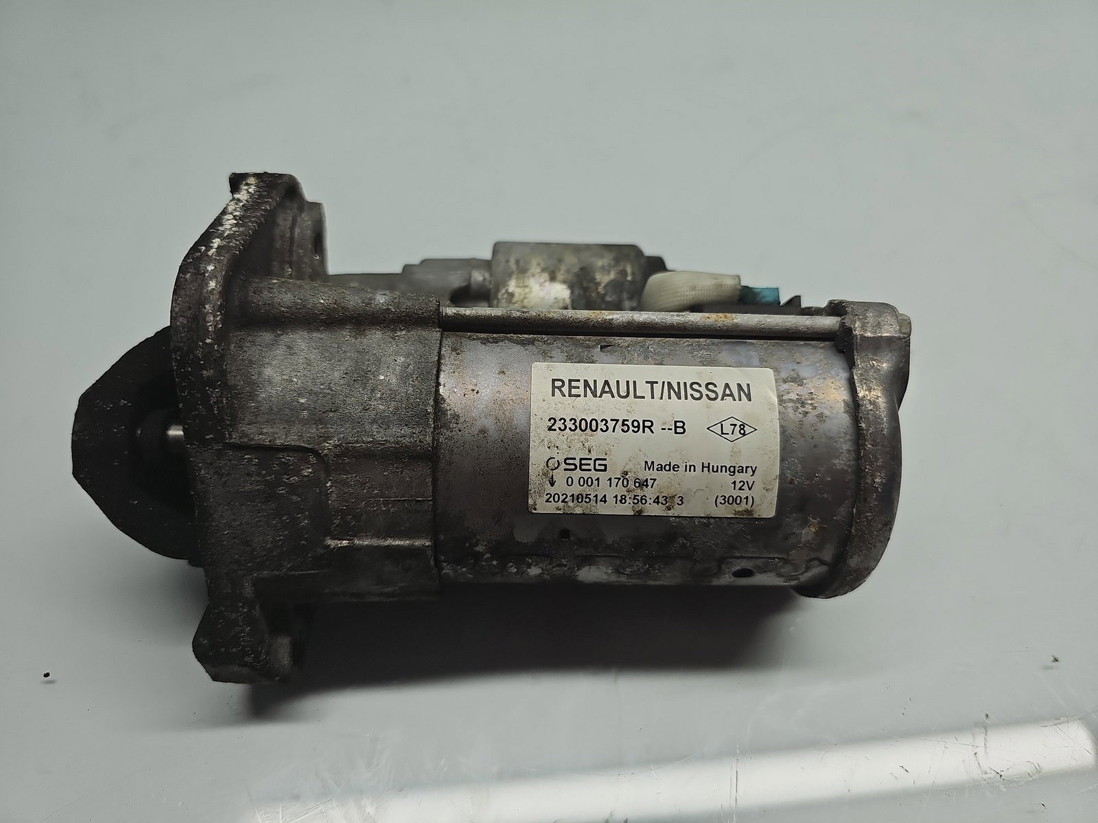 Electromotor Renault Megane 4 [Fabr 2015-prezent] 233003759R 1.5 DCI K9K872 85KW / 115CP - imagine 1