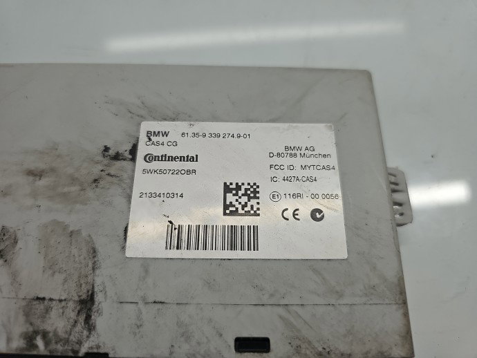 Modul confort Bmw 5 (F10) [Fabr 2011-2016] 9339274
