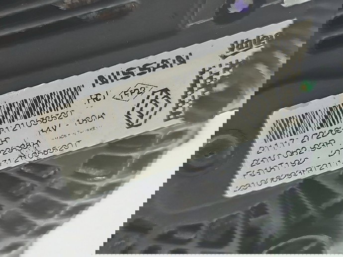 Alternator Dacia Logan 2 [Fabr 2012-2020] 231006293R 1.5 DCI K9K872 85KW / 115CP