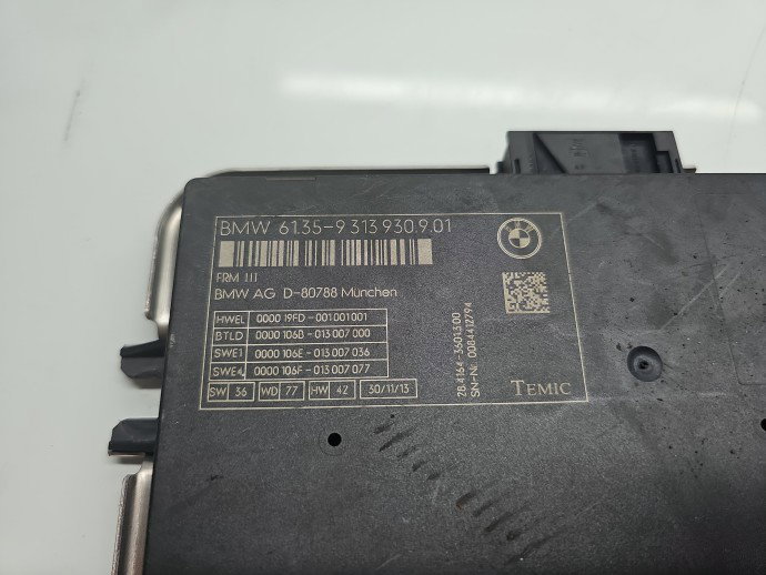 Modul confort Bmw 5 (F10) [Fabr 2011-2016] 9313930