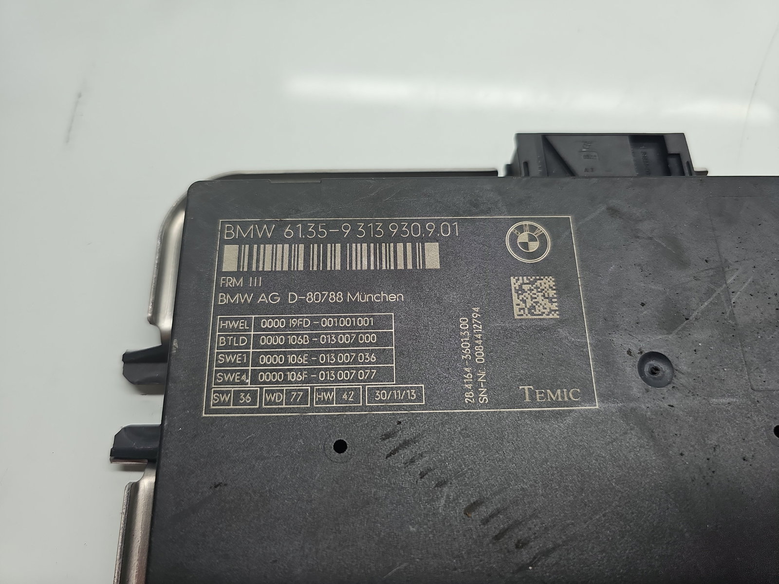 Modul confort Bmw 5 (F10) [Fabr 2011-2016] 9313930 - imagine 5